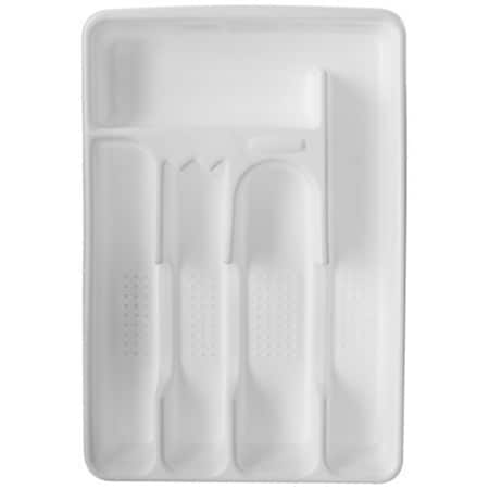 Rubbermaid Rubbermaid Black Plastic Cutlery Tray 2104443